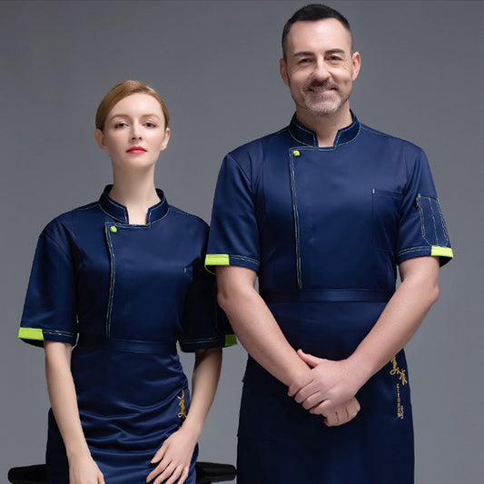 Hotel Chef Workwear Short Sleeve Baking Top