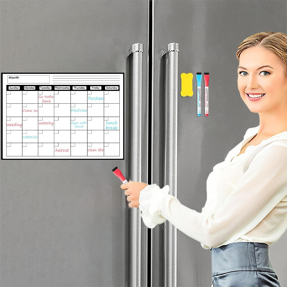 Magnetic Refrigerator Message Board Calendars