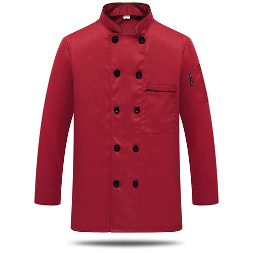 Men's Fashion Hotel Chef Overalls Long Sleeves