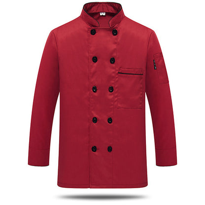 Men's Fashion Hotel Chef Overalls Long Sleeves