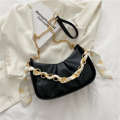Underarm Bag Texture Stylish Crossbody Fold Cloud Bag