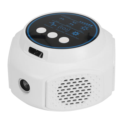 1Pc 360 Degree Ultrasonic Mice Repellent Indoor Rodent Repeller Rat Squirrel Rodent Chaser With 3 Modes 2 Strobe Lights For Kitchen Warehouse