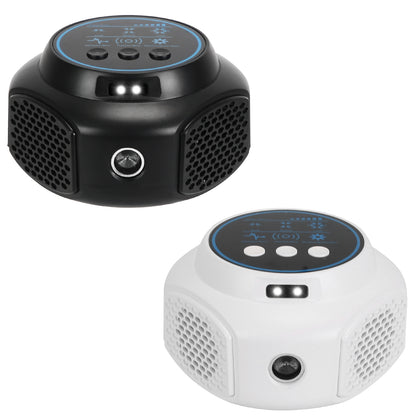 1Pc 360 Degree Ultrasonic Mice Repellent Indoor Rodent Repeller Rat Squirrel Rodent Chaser With 3 Modes 2 Strobe Lights For Kitchen Warehouse