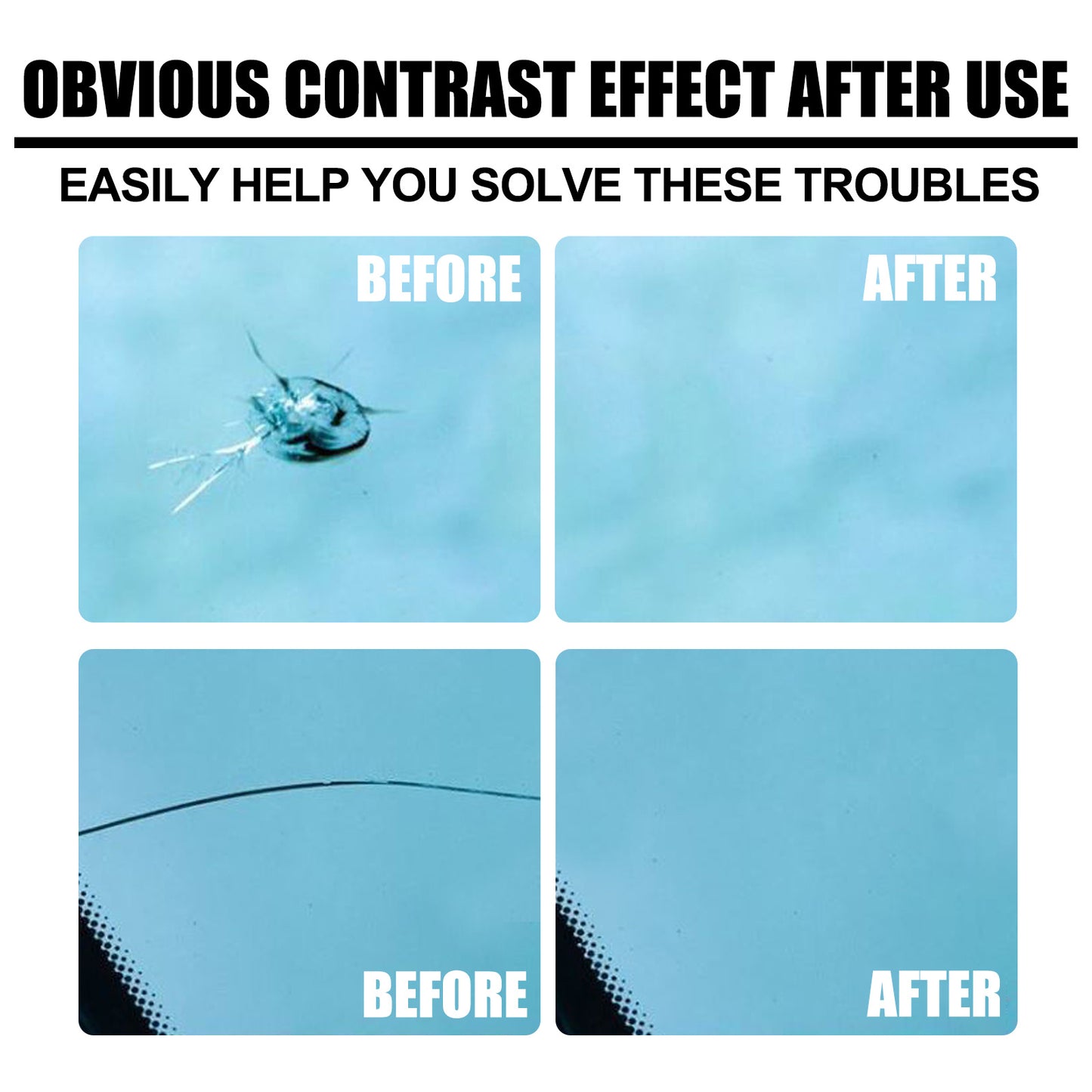 Automotive Windshield Repair Agent