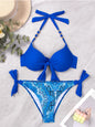 Ladies New Printing Quality Bikini Swimsuit