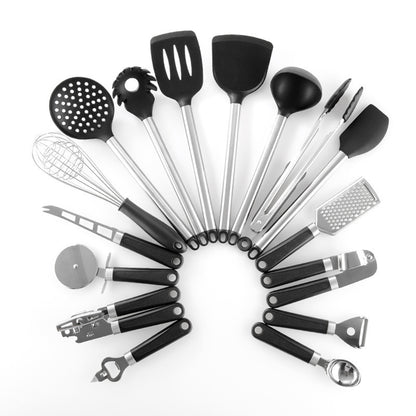 Kitchen Gadgets Cooking Silicone Spatula Spoon Set 16 Pieces