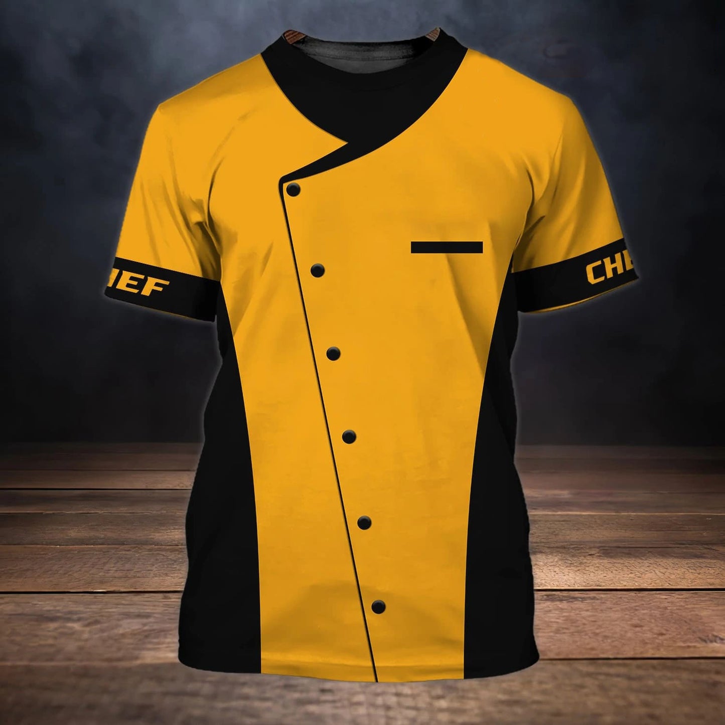 Men's Chef Role Play Printed T-shirt
