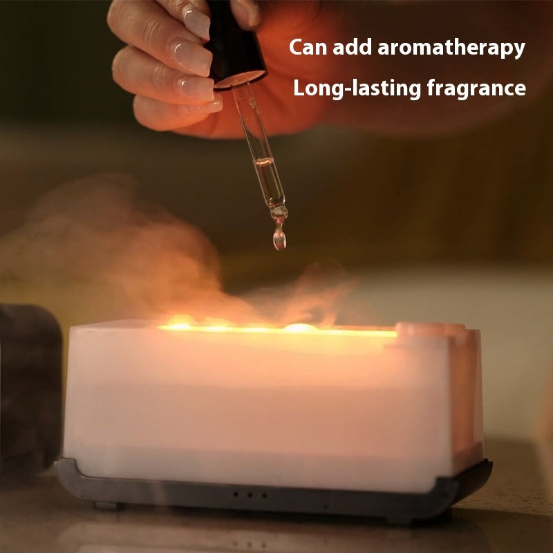 Timing Simulation Aroma Diffuser Household Flame Humidifier Aromatherapy Machine