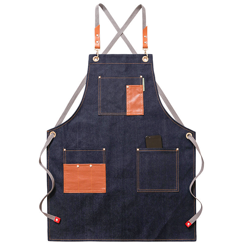 Fashionable Men's Wear-resistant Work Clothes Overalls Aprons