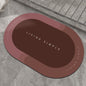 Bath Super Absorbent Mat Quick Drying Bathroom Carpet Modern Simple Non-Slip Floor Mats Home