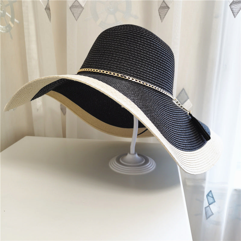 Summer Sun Protection Big Brim Beach Hat Outdoor