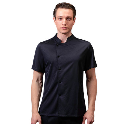 Men's Short Sleeve Fashion Chef Overalls