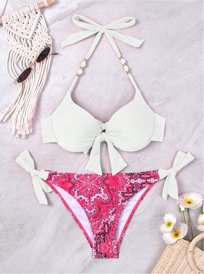 Ladies New Printing Quality Bikini Swimsuit