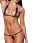 Underwear Halter Neck Three Point Lace Set