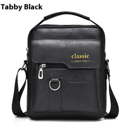 Men's Messenger Bag One Shoulder Retro Business Backpack