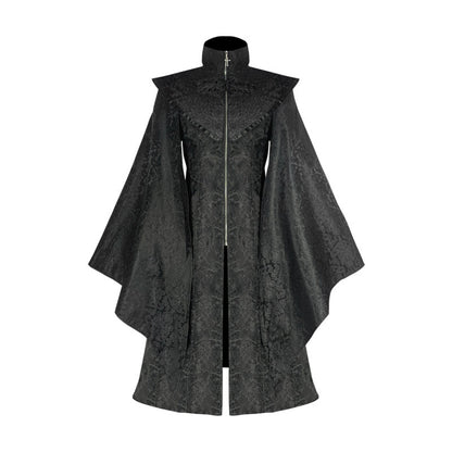 Medieval Gothic Mid-length Coat Cosplay Clothing