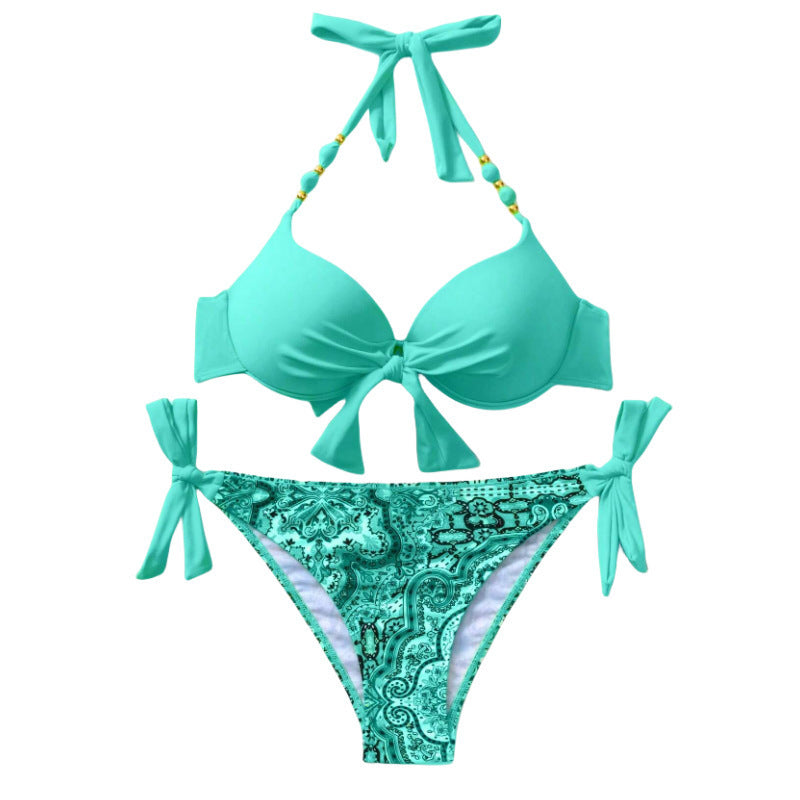 Ladies New Printing Quality Bikini Swimsuit