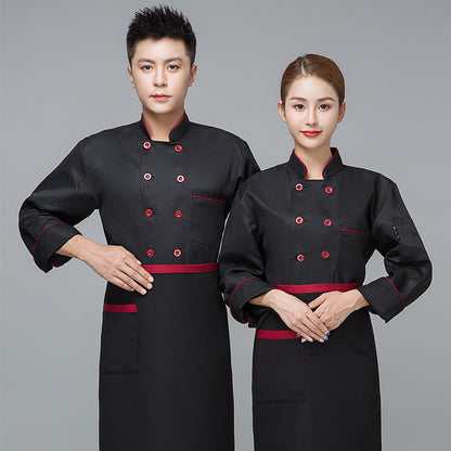 Men's Fashion Hotel Chef Overalls Long Sleeves
