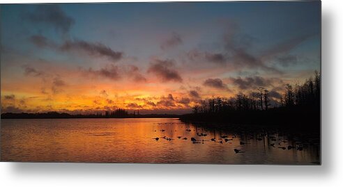 Grandiose Sunrise - Metal Print