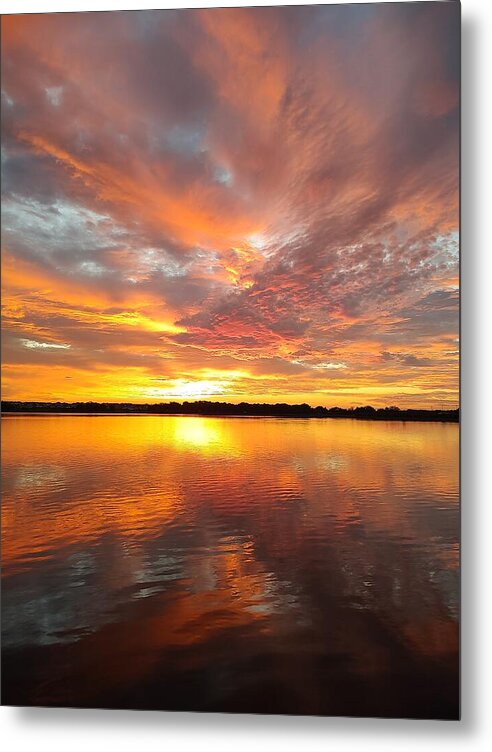 Over the Top Sunrise  - Metal Print