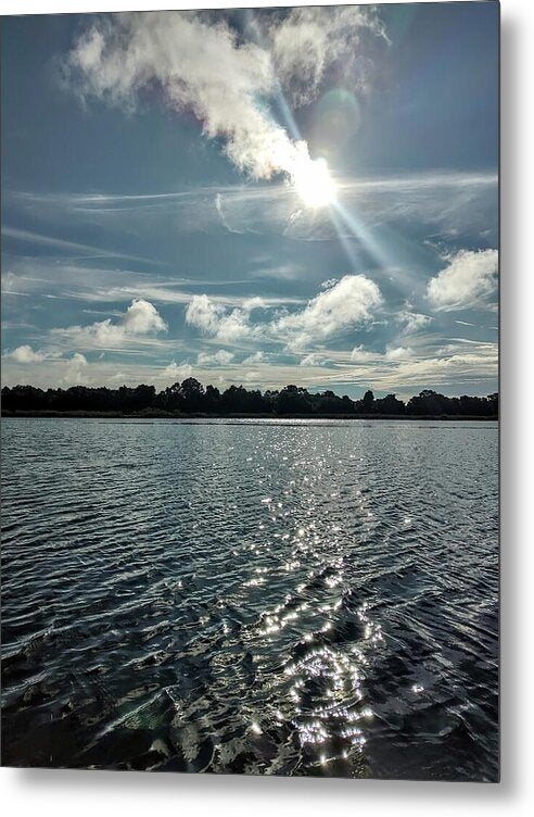 Smoking Sun - Metal Print